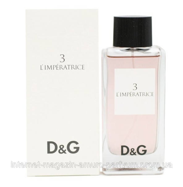 D&G 3 L'Imperatrice духи женские 32мл (Эйфелева Башня) Франция - фото 1 - id-p138391440