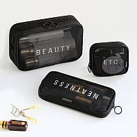 Набір дорожніх органайзерів Neatness-Beauty-Etc. Чорний 3DTOYSLAMP