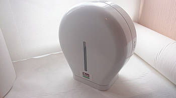 Тримач туалетного паперу джамбо білий пластик Eco Point