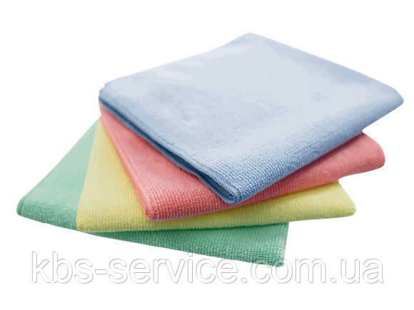 Серветка MicroTuff Plus 38 х 38 см, червона, Vileda Professional