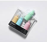 Дорожній набір ємностей для косметики Yuemei Travel Bottles No 1 (100 мл/4 шт.), фото 4