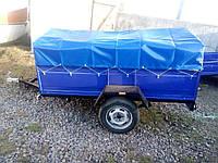 Тент на легковой прицеп Автостен 2,15 х 1,30 ПВХ Еврофура