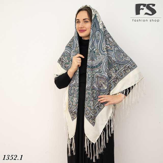 шерстяной платок