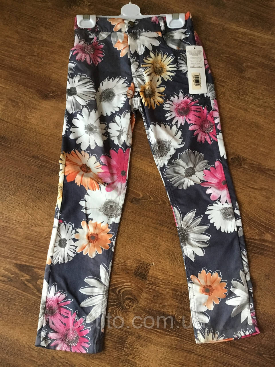 Красиві легінси для дівчинки з квітами, фото 1