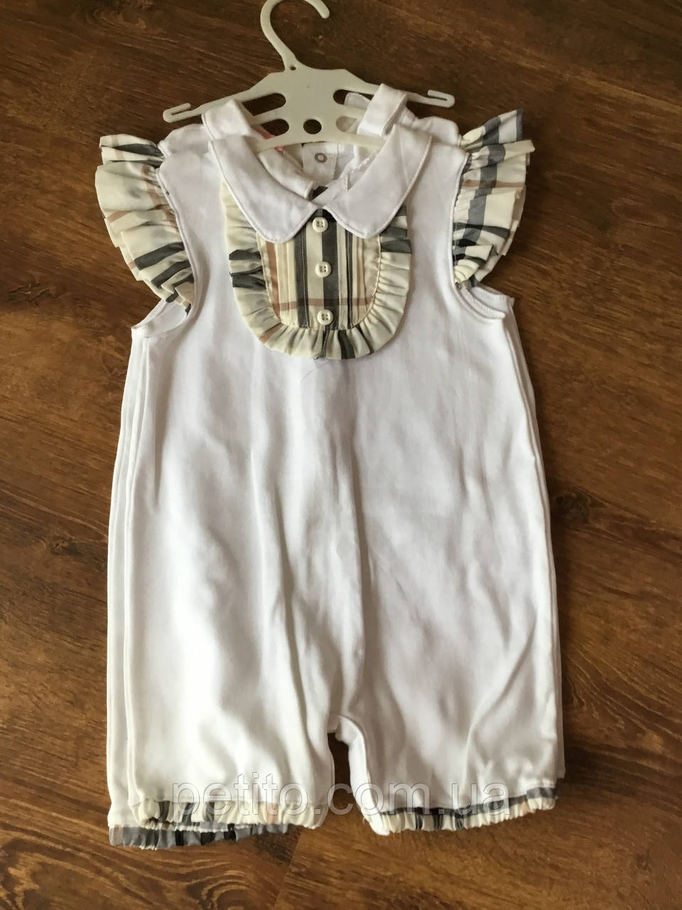 Літній дитячий комбінезон-чоловічок, фото 1