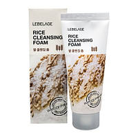 Рисовая пенка для умывания Lebelage Cleansing Foam Rice 100 мл (8809540513269)