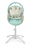 Стільчик для годування, шезлонг, гойдалка Caretero Kivi 3 в 1 Blue, фото 4