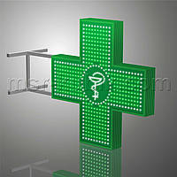 Крест для аптеки 900х900 мм светодиодный двусторонний. Серия "Bowl of Hygieia"