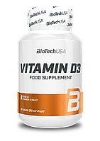 Vitamin D3 50 mcg BioTech USA 60 caps