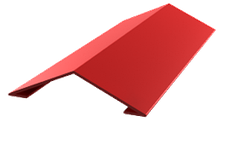 Коник металевий 150*150 мм для покрівлі, покрівельні аксесуари, гнуті вироби