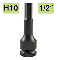 Біта ударна шестигранна 1/2" 10 мм. 14008 JBM