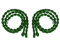 Набор цепов с покрытием из резины для качелей 180 см Зеленый