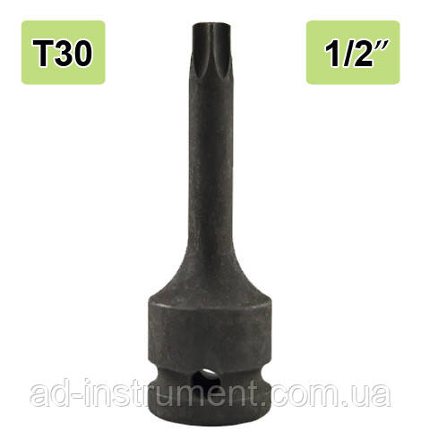 Бита ударна TORX 1/2" Т30. 12939 JBM