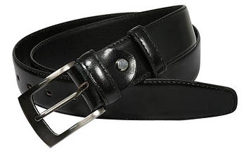 Чоловічий шкіряний пояс Always Wild чорний 3,4 см