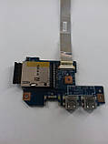 Сукня USB-роз'єм кардридер зі шлейфом Packard Bell MS2291 48.4HP02.011 50.4HV07.011, фото 4