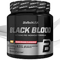 Предтреник BioTech Black Blood Nox + 330 gr 0.33, Кровавый Апельсин, Порошок