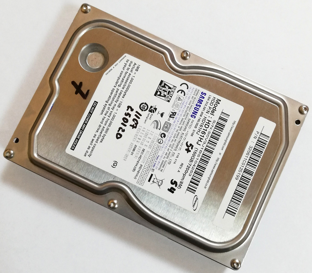 Жесткий диск для компьютера Samsung Spinpoint 160GB 3.5" 8MB 7200rpm ...