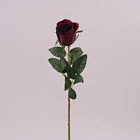 Троянда, бутон, Н62 см, Штучна квітка, Дніпро
