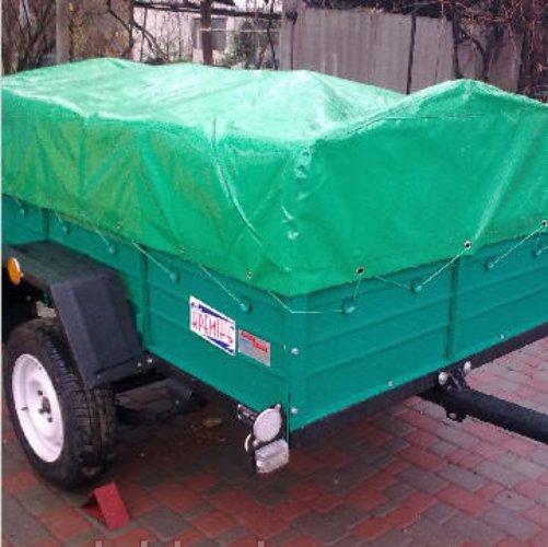 Тент на легковий причіп крид 2,00 х 1,30 ПВХ Єврофура, фото 1