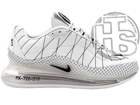 Чоловічі кросівки Nike Air Max 720-818 Triple White, фото 1