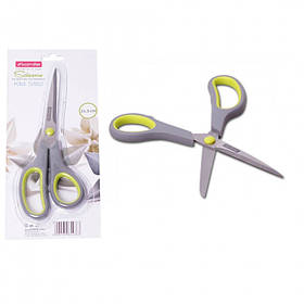 Ножиці кухонні Kamille 21,5 см універсальні із сталі, пластикові ручки КМ-5182.