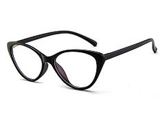Жіночі іміджеві окуляри лисички Чорні