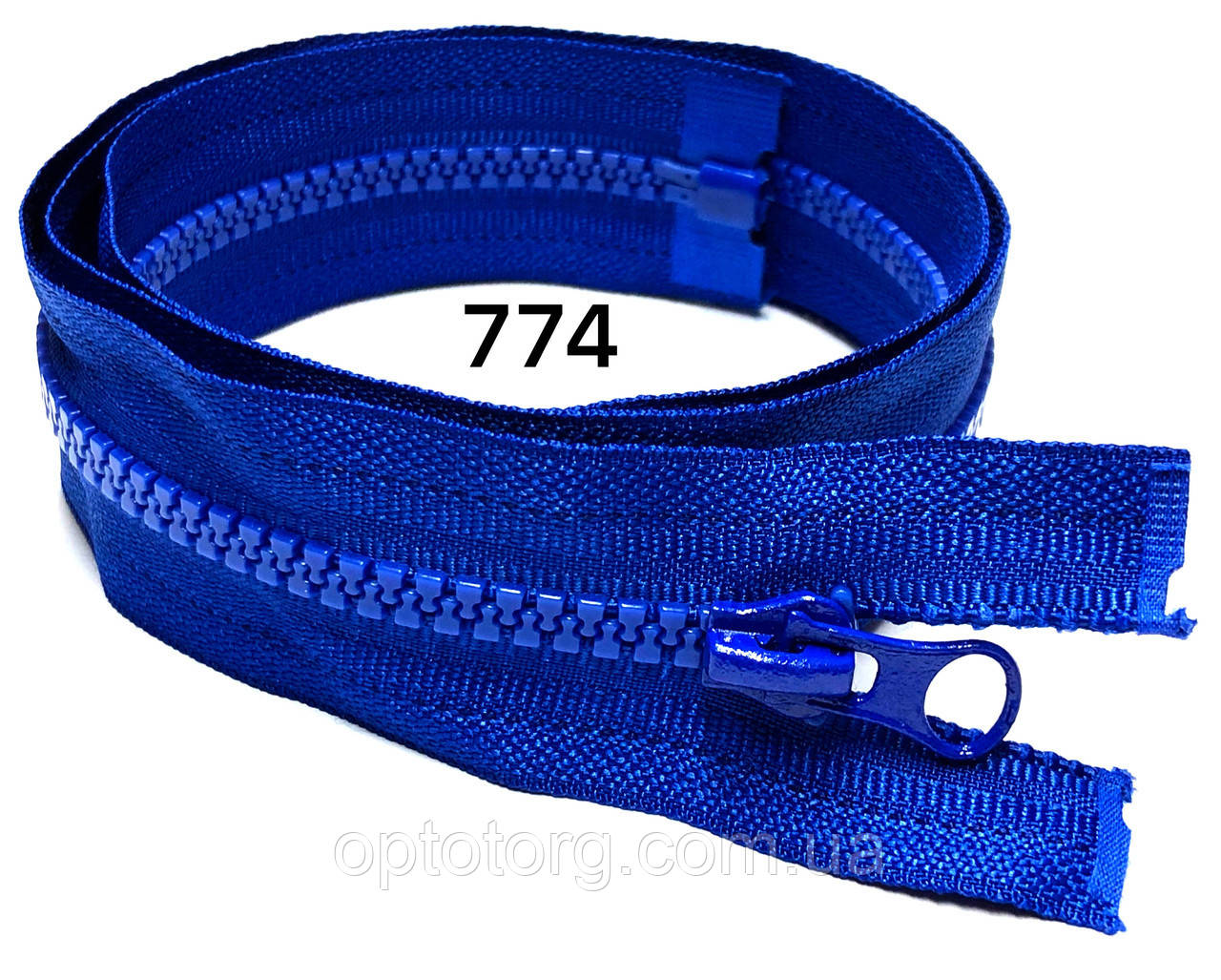 Блискавка електрик 100см №5 тракторна з одним бігунком центральна