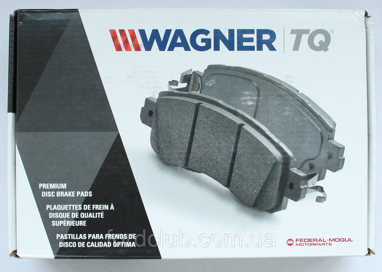 Передні колодки Ford Escape (для AWD - 1.5, 1.6, 2.0); Wagner ThermoQuiet QC1645
