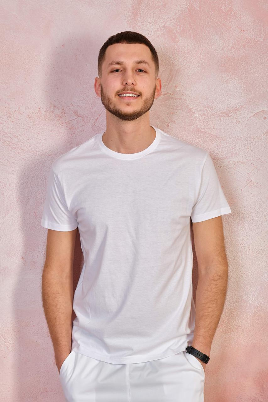 Чоловіча футболка JHK OCEAN T-SHIRT колір білий (WH)