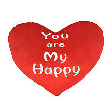 Подушка  Валентинка  You are my Happy Тигрес