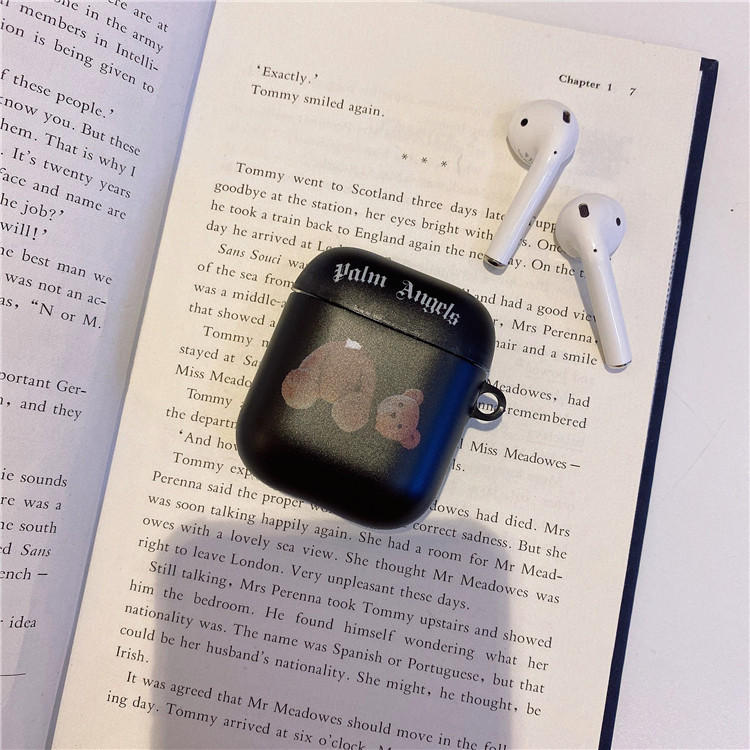 Протиударний чохол - Airpods Apple. Силікон. Мишко