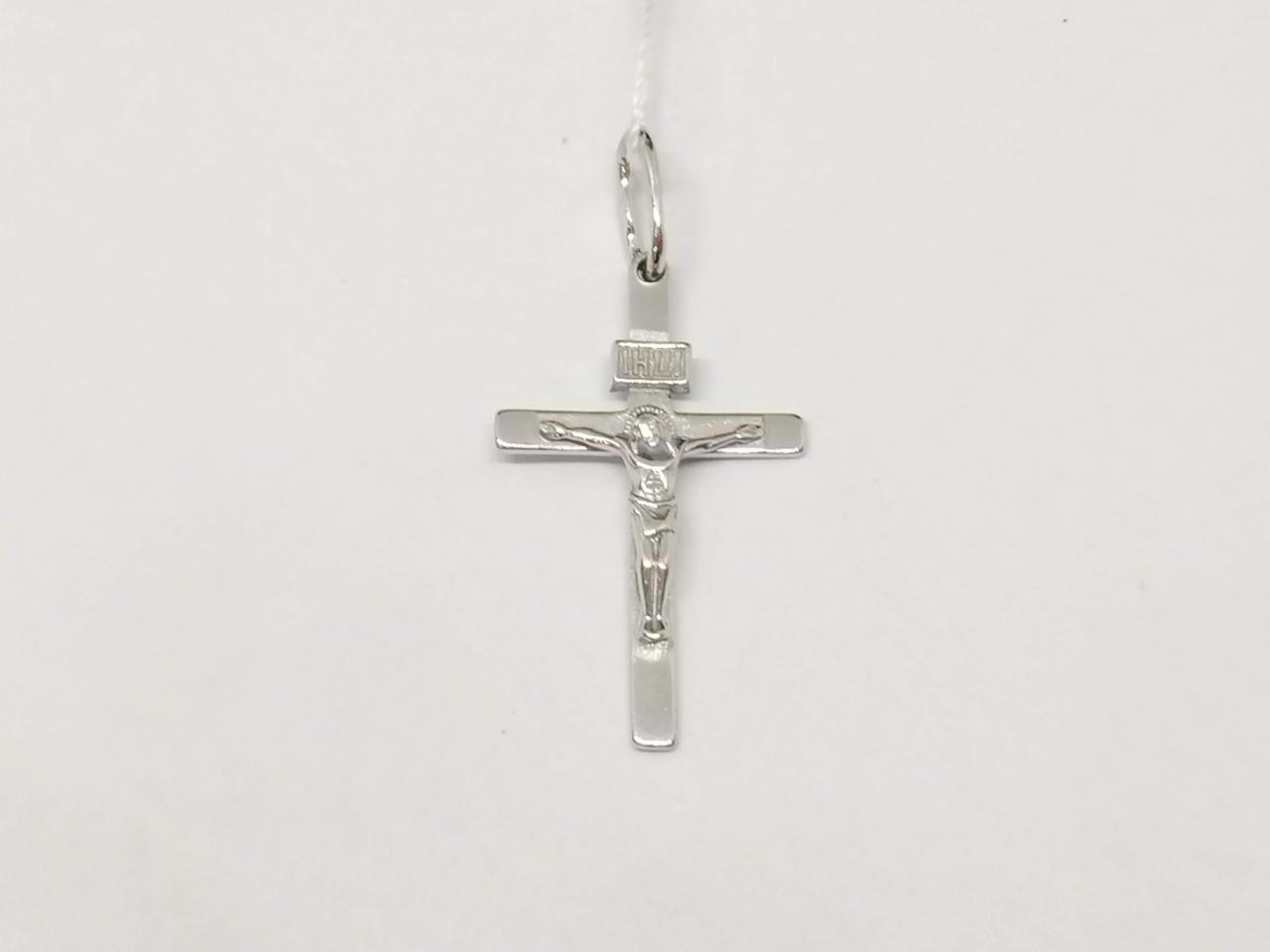 Срібний хрест Розп'яття Христа. 5162