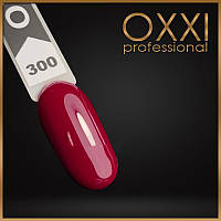 Гель-лак OXXI Professional № 300 (красный, эмаль), 10 мл