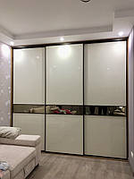 Шафа купе вбудована Новинка 2020 Zola скло lacobel 1013 V-103