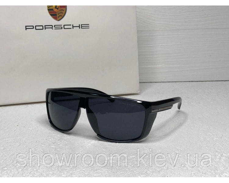 Сонцезахисні окуляри з поляризацією в стилі Porsche Design (102) black