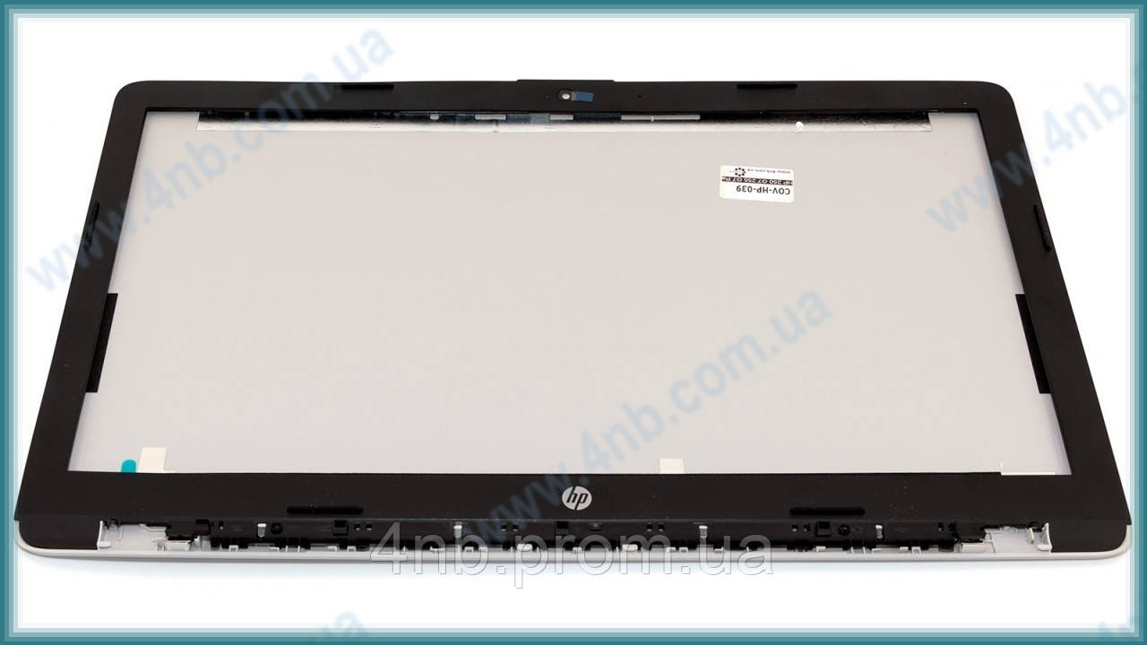 Крышка матрицы в сборе HP 250 G7 255 G7 Pavilion 15-da 15-db 15-dr 15-dx 15-ds 15t-da SILVER/BLACK - фото 2 - id-p1118877029