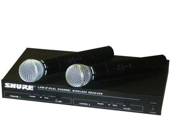 Радіосистема UHF LX 88I, база, 2 мікрофона 0554