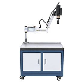TM 36 E Різьбонарізний верстат (М5-М36) з поворотною консоллю Bernardo | Резьбонарезная машина електрична