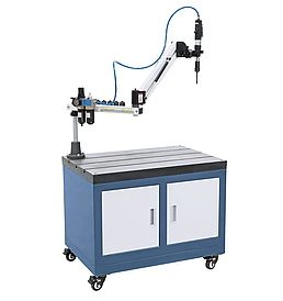 TM 12 P/ R1000 Пневматичний різьбонарізний верстат (М3-М12) з поворотною консоллю Bernardo