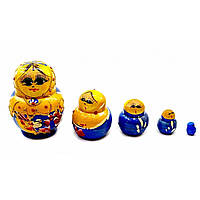 Красиві дерев'яні матриці розписні 5 в 1