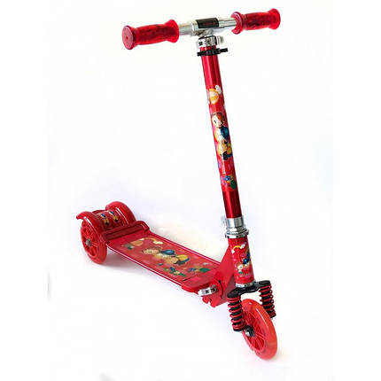 Самокат Scooter для дітей складаний 3 кольори, фото 1