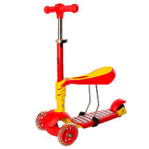 Самокат дитячий 3-колісний біговел iTrike JR 3-053-L від 1.5 року, фото 5