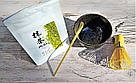 Чай Матча + вінчик, чаша і мірна ложка. Комплект для приготування японського чаю Маття, фото 2