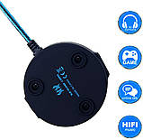 Kotion Each USB Hub S2 Black/Blue Звукова карта з підсвіткою, фото 10