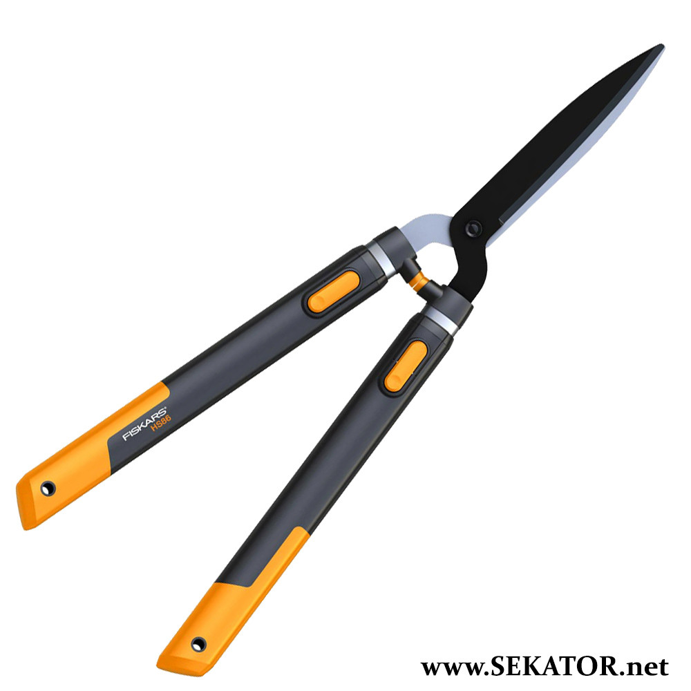 Телескопічні ножиці для кущів Fiskars / Фіскарс SmartFit 114800