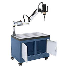 TM 12 E Різьбонарізний верстат (М3-М12) з поворотною консоллю Bernardo | Резьбонарезная машина електрична