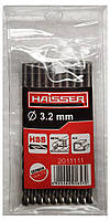 Свердло для металу HAISSER Ø3,2х36х65 мм. ц/х HSS