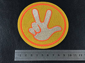 Нашивка Йоу ! Yo ! 100 мм, фото 2