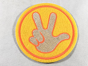 Нашивка Йоу ! Yo ! 100 мм, фото 3