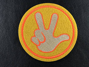 Нашивка Йоу ! Yo ! 100 мм, фото 1